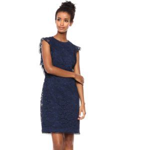 Vince Camuto Navy Blue Lace Dress 8